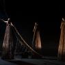 The twilight of the gods: the Norns on their cherry-pickers, touchingly fragile, oddly moving