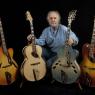 John Monteleone's Four Seasons collection of guitars. Four Seasons guitars include silver, diamonds and rubies John Monteleone's Four Seasons collection of guitars. Four Seasons guitars include silver, diamonds and rubies