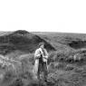Ken Russell as Heathcliff in 'Brontë Story' shot near Haworth in Yorkshire, 1957