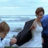 Angèle (Clotilde Hesme) and Tony (Grégory Gadebois) play happy families in 'Angel & Tony'
