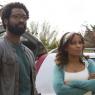 Evan (Nicholas Pinnock) and Serena (Lorraine Burroughs) are about to be bitten by ghosts from the past
