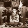 Catherine Deneuve, 1968, by Man Ray
