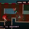 You have succumbed to extreme pixelated arcade violence, but only until your next respawn