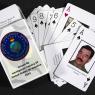 Helping to identify the enemy: Iraq War Playing Cards, 2003, issued by the Intelligence Agency of United States