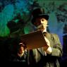 Javier Marzan as Conan Doyle. Moustache not actor's own