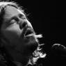 John Paul White emotes with eyes closed