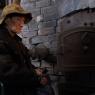A gaze of distant wisdom: Mikhail Skryabin plays an Afghan war vet guarding the modern flames