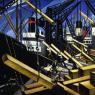 CRW Nevinson, Loading Timber, Southampton Docks, 1916-17