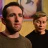 Minding their language: David Carlyle (left) as James with Tom Marshall as Sandy