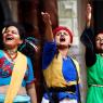 Trupti Khamkar (Maria), Geetanjali Kulkarni (Viola) and Neha Saraf (Feste) in a joyous Hindi number