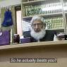 'So he actually beats you?' Still from secretly filmed Sharia court
