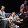 Helen Schlesinger (Elizabeth), Sarah Woodward (Vanessa), Joseph Timms (Terence) and Simon Shepherd (Geoffrey) in `Bracken Moor'