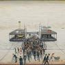 Lowry's 'The Floating Bridge, Southampton', 1956, oil on canvas