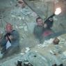 A good day to watch paint dry: Bruce Willis and Jai Courtney have some family time