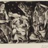 'Blind Minotaur Led by a Little Girl in the Night', 1937