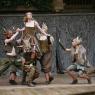 Come not near our fairy queen: Titania (Michelle Terry) frolics with her band of spirits
