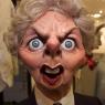 The only man in the cabinet: Spitting Image's Thatcher, voiced by Steve Nallon