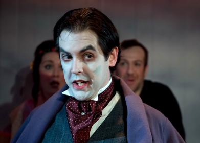 John Savournin as Sir Despard Murgatroyd: consummate in song and speech
