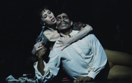 Carlos Acosta as Rudolf and Leanne Benjamin as Mary in 'Mayerling'