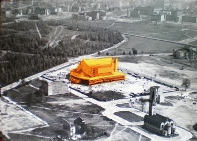 The Berlin Philharmonie in 1963, a year after the War Requiem's world premiere