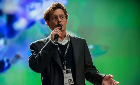 Johnny Depp as Dr Will Caster, making Steve Jobs look like an under-achieving amateur