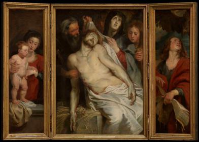 Peter Paul Rubens, Christ on the Straw, 1618