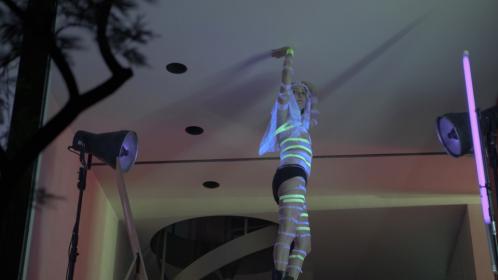 At first wary, then wanting to be watched: Viv Albertine evolves as a performance artist in 'Exhibition'