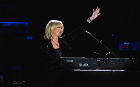 Songbird: Christine McVie playing with Fleetwood Mac