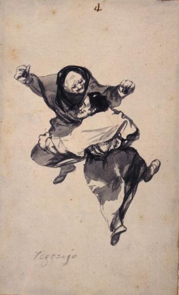 Francisco Goya, Regozijo (Mirth), c.1819-23