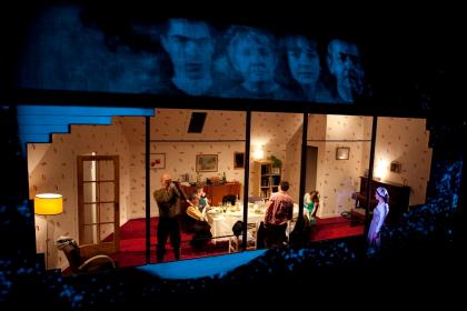 Vanishing Point's 'Interior': a wintry dinner party unfold wordlessly