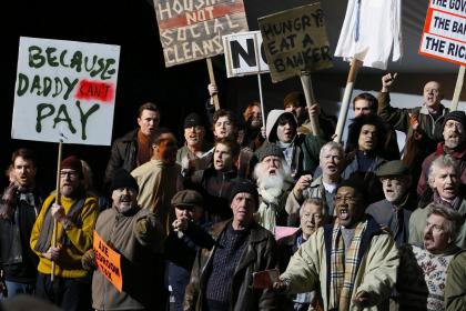 Khovanskygate: the woolly-hatted, flat-capped protesters make their points
