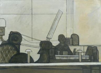 'Man With Printing Press' (1953)
