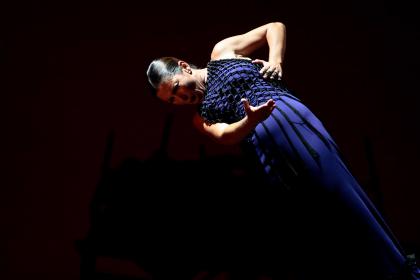 Sara Baras: hardly the incarnation of Spain and liberty, but a great dancer nonetheless
