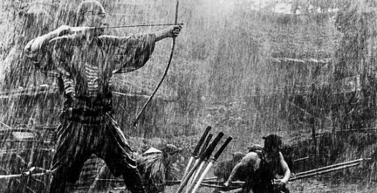 Takashi Shimura as Kambei, imperturbable leader of the samurai band
