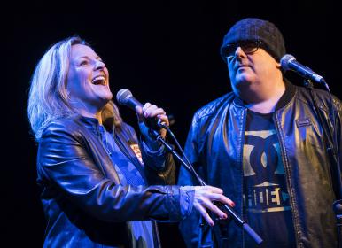 Claire Martin and Ian Shaw, channelling Rachel Reeves and John Prescott