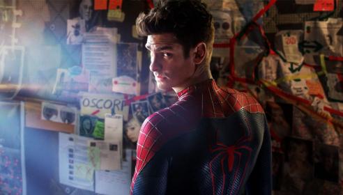Behind the mask: Peter Parker (Andrew Garfield) plots his next move