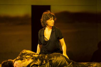 'Alien, foreign and strange': Juliette Binoche as Antigone