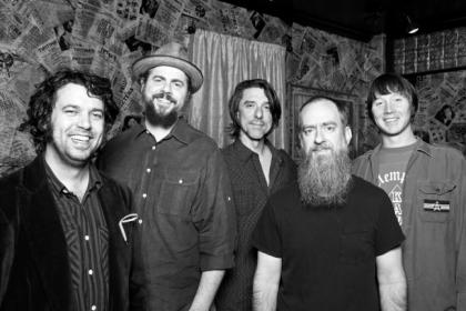 Southern rock operatics: Mike Cooley (centre) and Drive-By Truckers