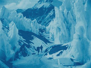 Blue movie: still from John Noel's restored 'The Epic of Everest'