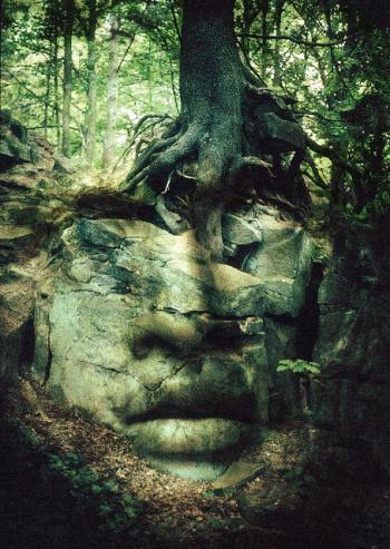 An illustration created by John Foxx to accompany ‘Cathedral Oceans’