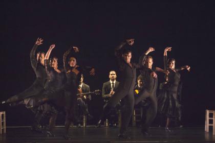 Back to black: Manuel Liñán's company have serious style.