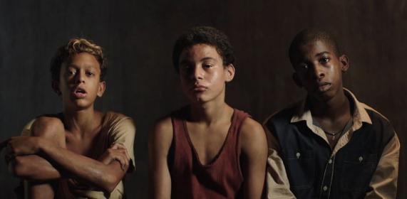 A star (or three) is/are born: the three smashing young leads in `Trash'