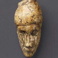 The oldest known portrait of a woman, sculpted from mammoth ivory found at Dolni Vestonice, Czech Republic. c.26,000 years old. Moravian Museum, Anthropos Institute