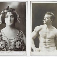 Public donations were given to the Olympic Appeal by exotic dancer Miss Maud Allan and professional wrestler Eugen Sandow Public donations were given to the Olympic Appeal by exotic dancer Miss Maud Allan and professional wrestler Eugen Sandow