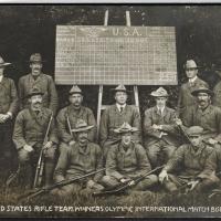 Full line-up of the international competition for military rifle