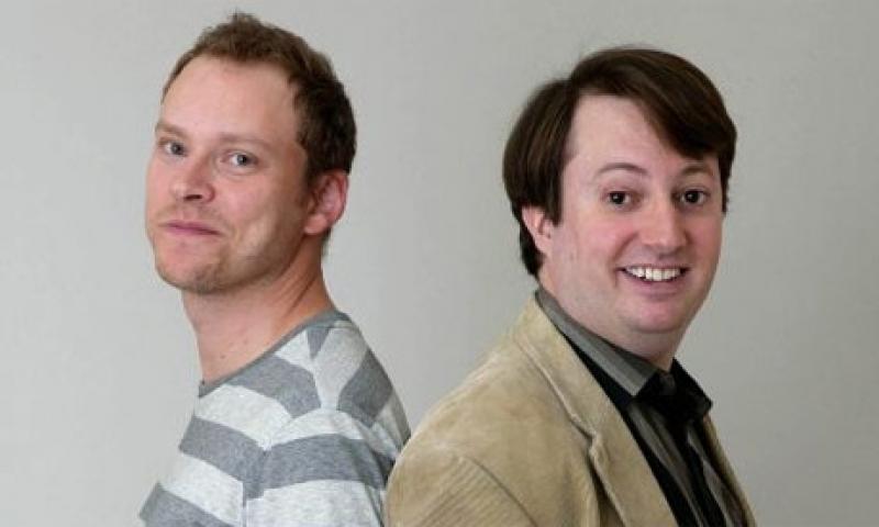 Robert Webb and David Mitchell: happy to show their erudition in funny and clever comedy