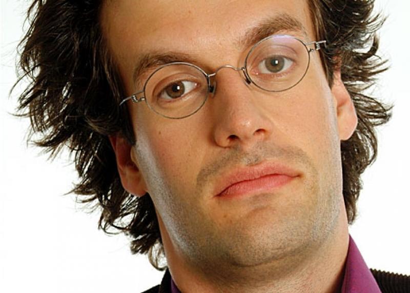 Marcus Brigstocke: religionists and smug atheists get a kicking in his show Marcus Brigstocke: religionists and smug atheists get a kicking in his show