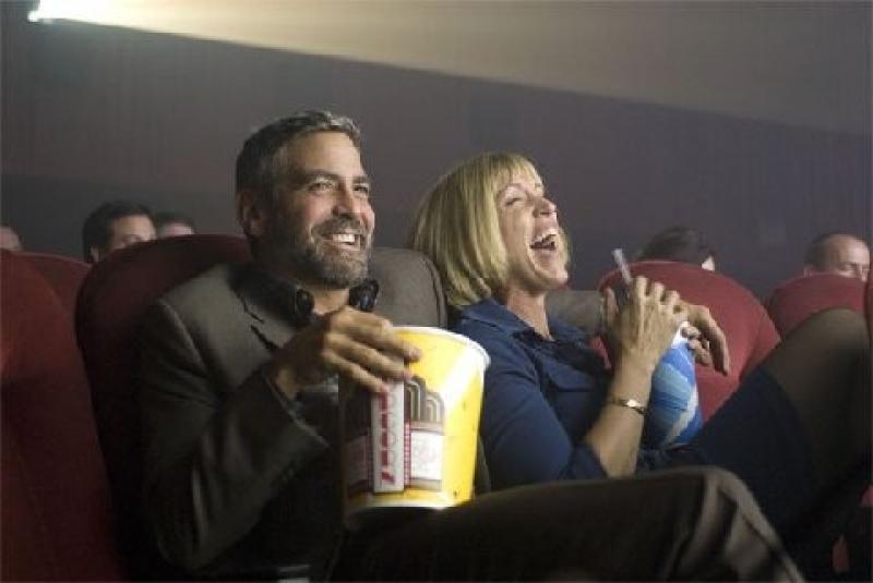 George Clooney and Frances McDormand in Burn After Reading George Clooney and Frances McDormand in Burn After Reading