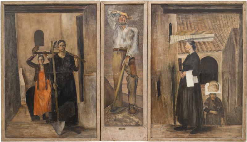 Piero Gaudenzi's 'Wheat' nods to both Piero della Francesca and Mussolini