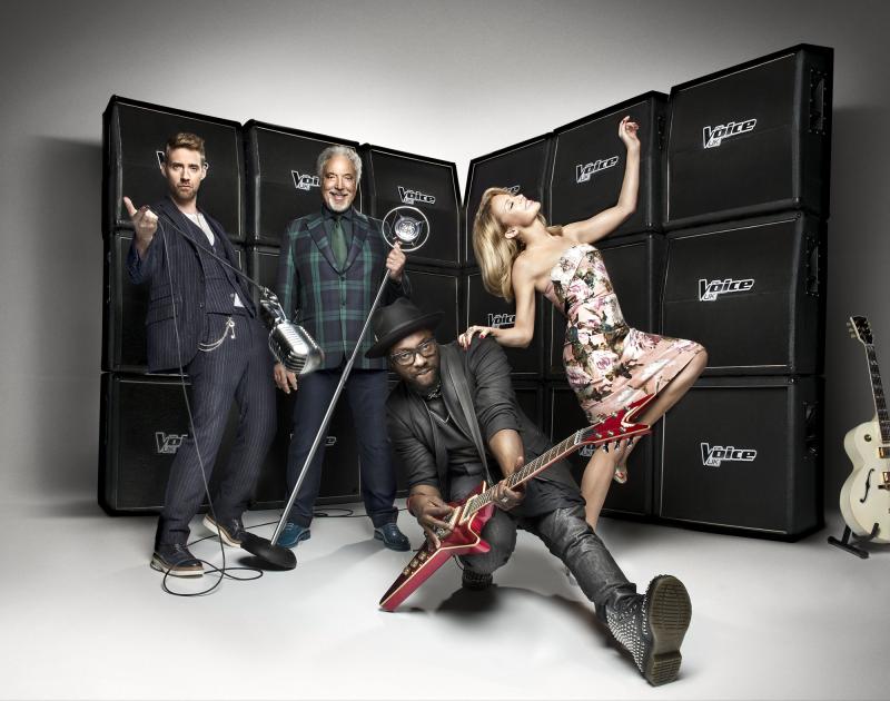 In search of The Voice: Ricky Wilson, Tom Jones, will.i.am and Kylie Minogue